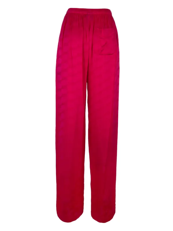 Balenciaga Pleated straight-leg Trousers | Pink | FARFETCH CA
