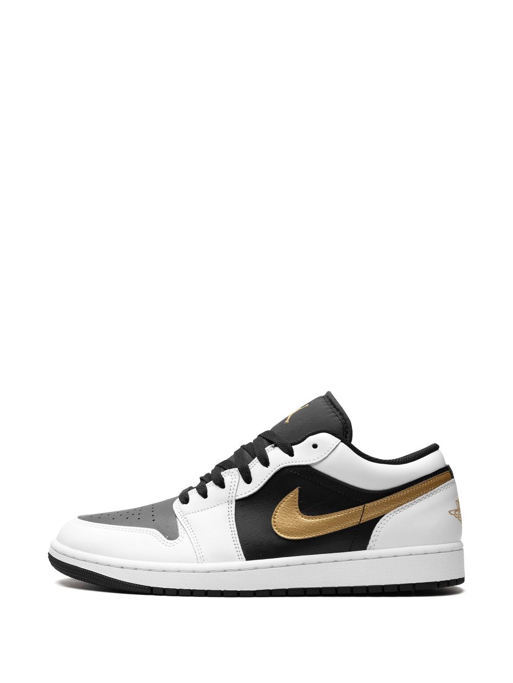 Jordan Air 1 Low "Gold Swoosh" sneakers White