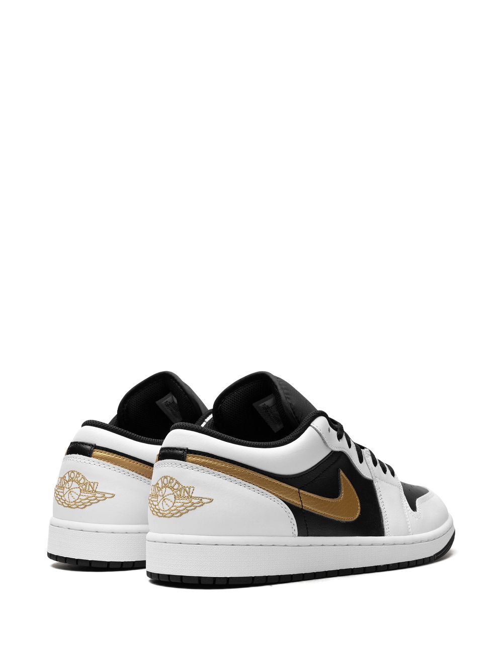 Jordan Air 1 Low "Gold Swoosh" sneakers White