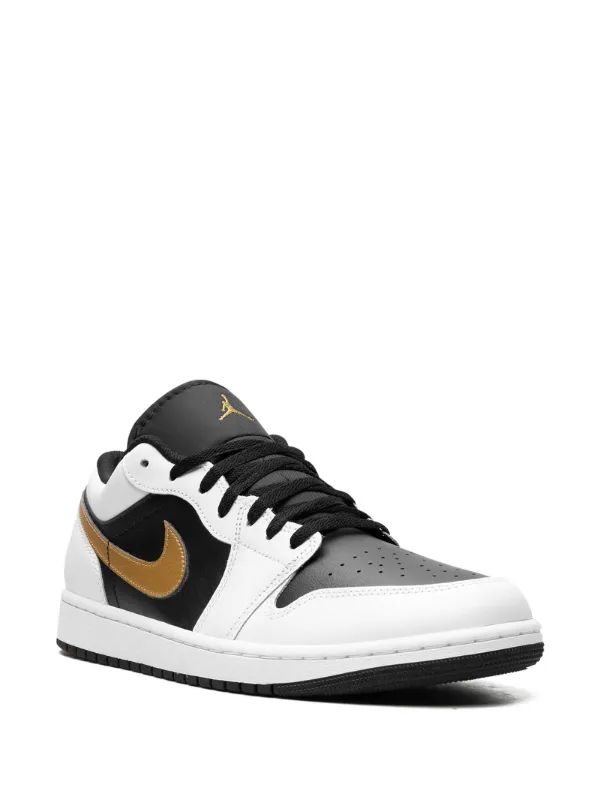 Jordan Air Jordan 1 Low “Gold Swoosh” スニーカー | ホワイト