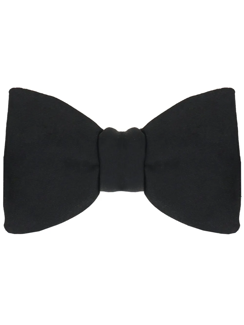 Zegna Satin bow tie - Nero