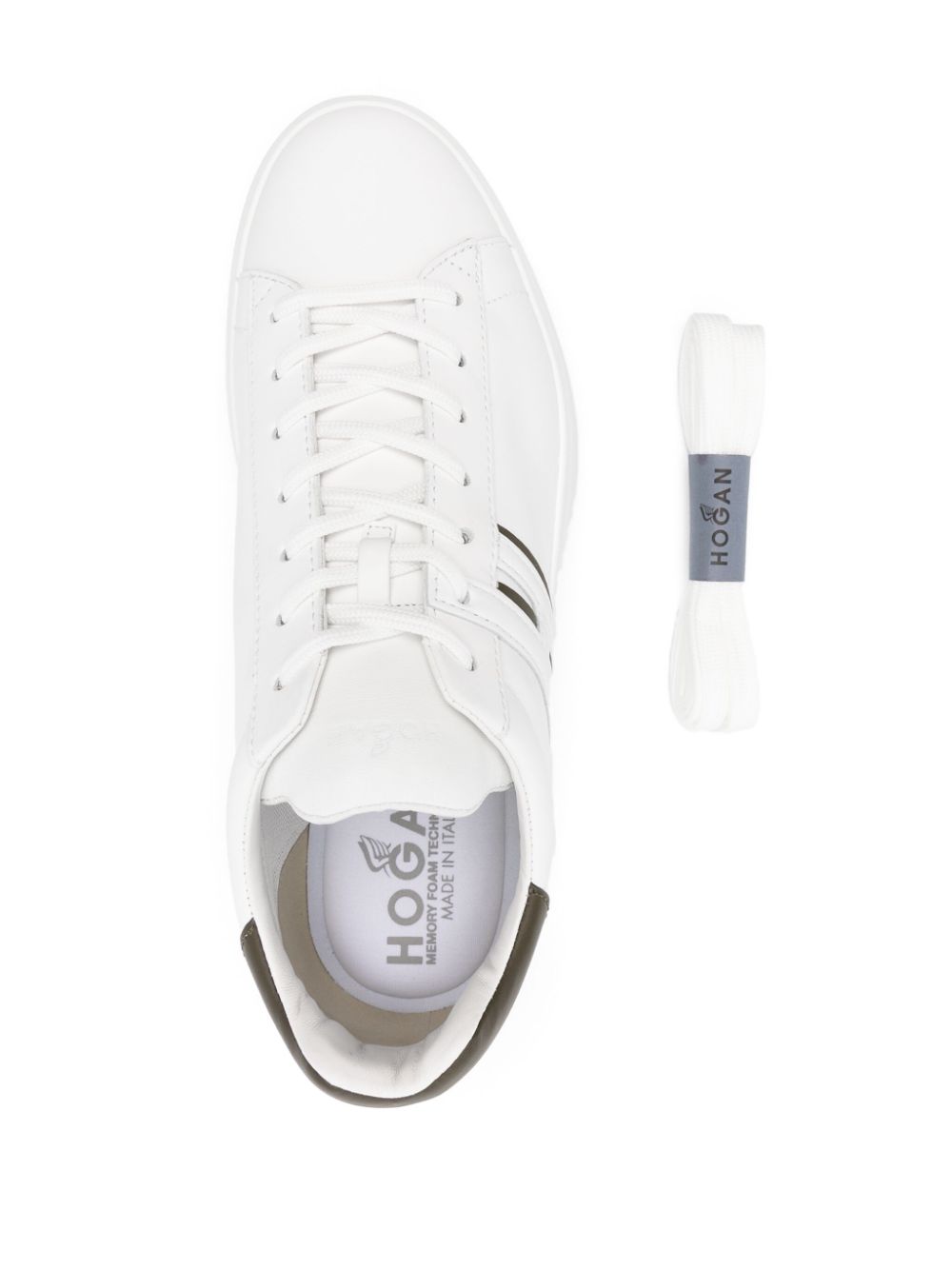 Hogan H580 leren sneakers Wit