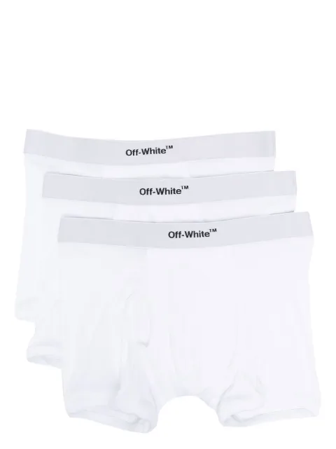Off-White Helvetica boxer shorts pack of three