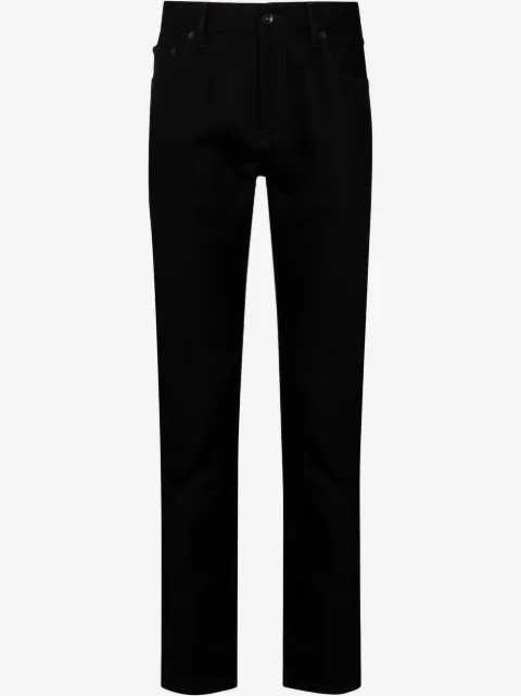 Off-White Diag-stripe straight leg jeans