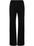 Off-White Diag-print cotton track pants - Black
