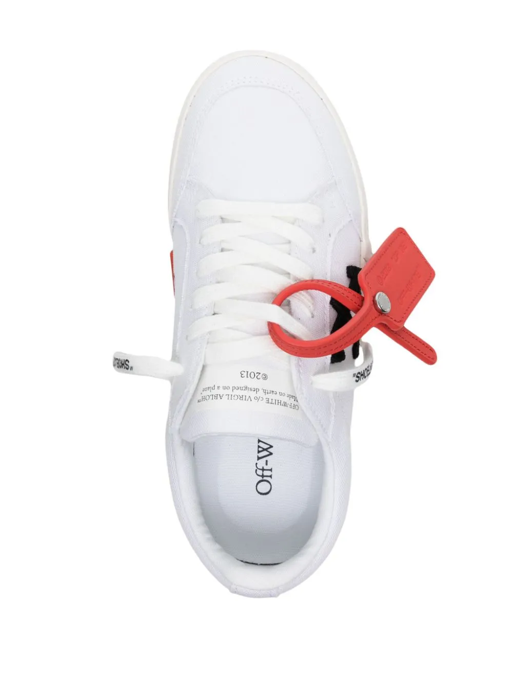 Off-White Low Vulcanized sneakers Wit