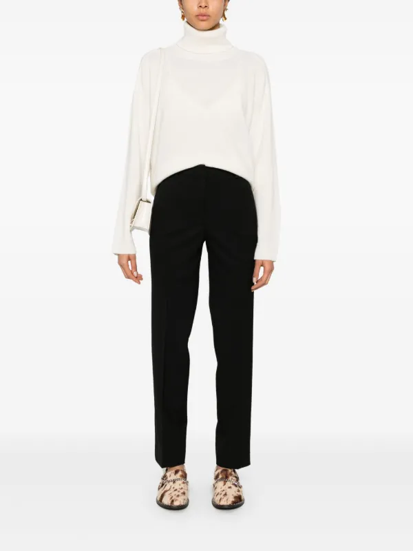 パンツ PAROSH Women Trousers D232291CANYOX24013 Black Parosh Black Wide Leg Pant for Women Online USA at Darveys.com