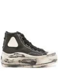 R13 Kurt distressed-effect sneakers - Black