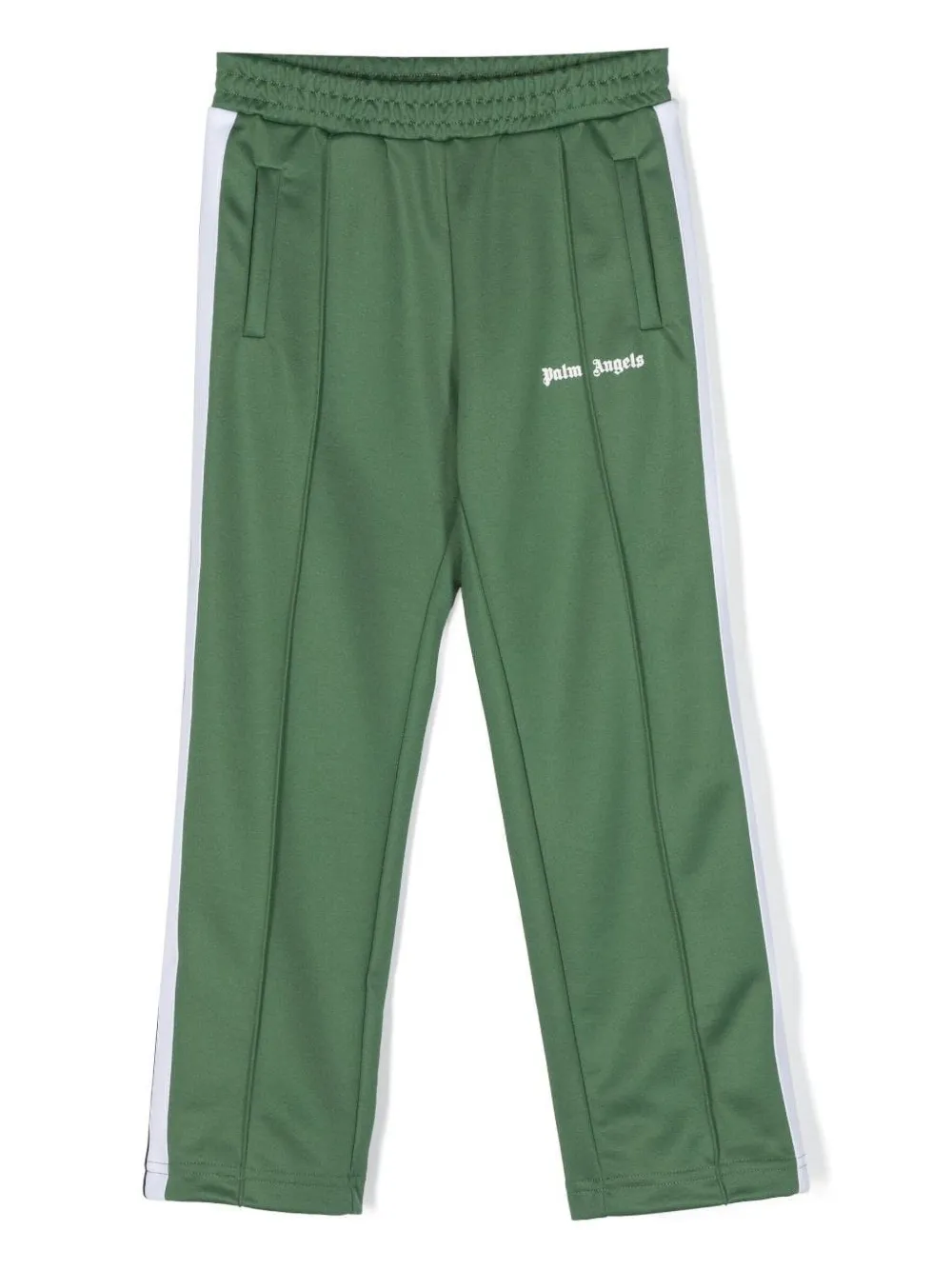 Palm Angels Kids Trainingsbroek met zijstreep Groen