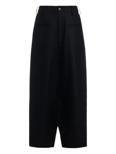 Yohji Yamamoto pantalones con trabillas