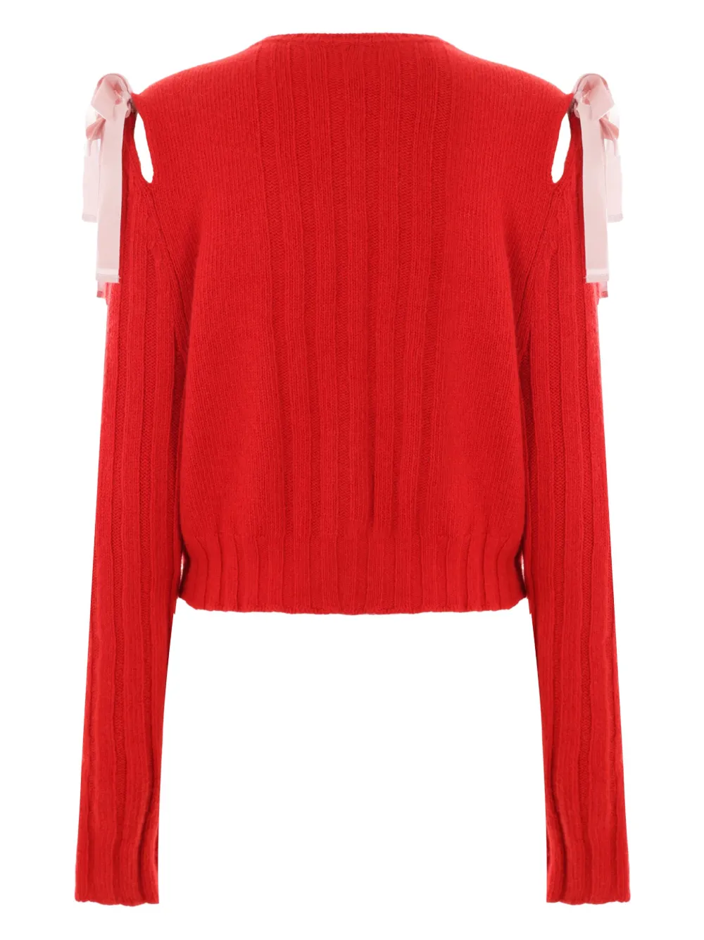 Molly Goddard Charlotte cardigan - Rood
