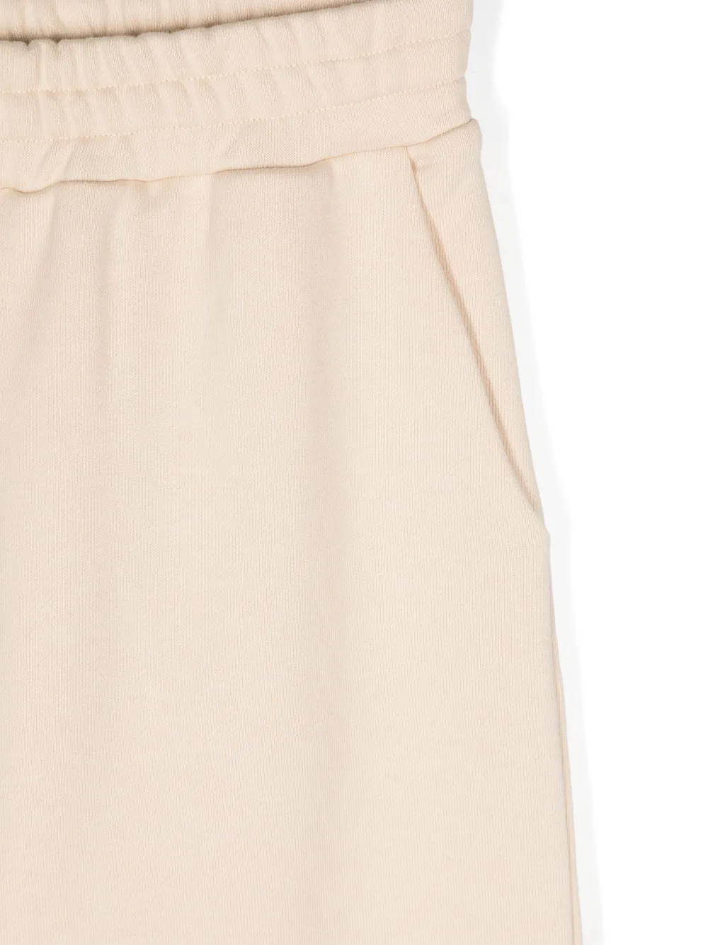 Fendi Kids Trainingsbroek met logopatch Beige