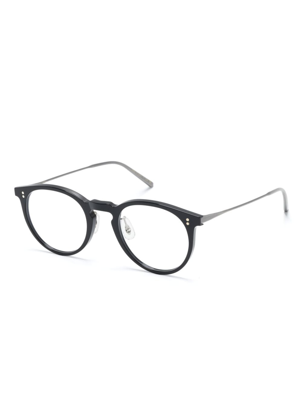 Oliver Peoples Orrison bril met rond montuur - Zwart