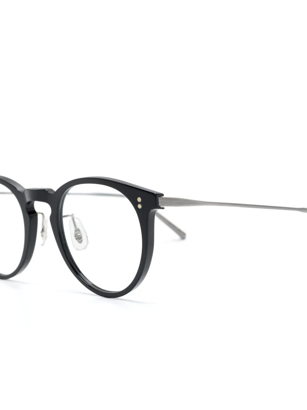 Oliver Peoples Orrison bril met rond montuur Zwart