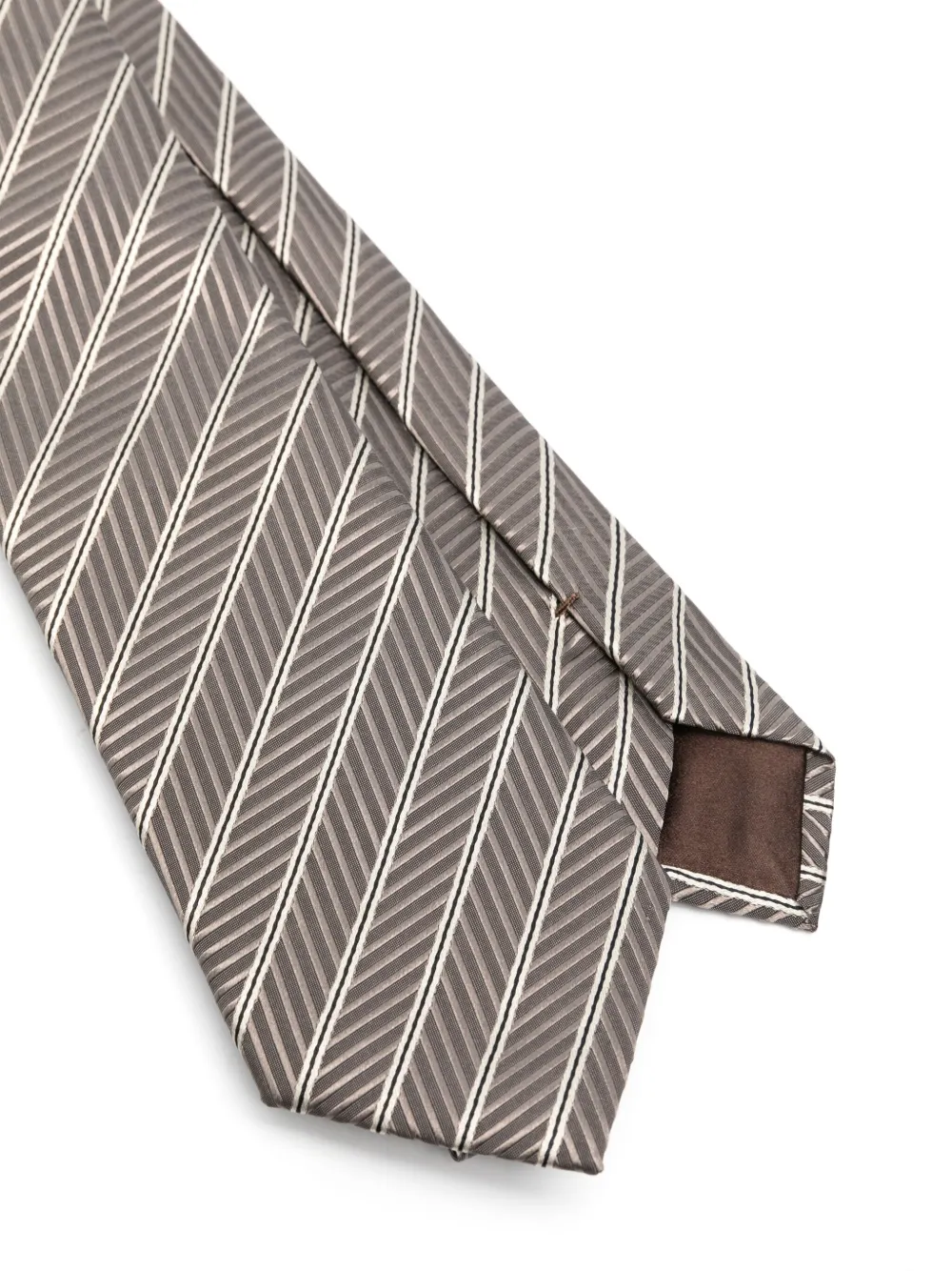 Giorgio Armani Stopdas met patroon - Beige