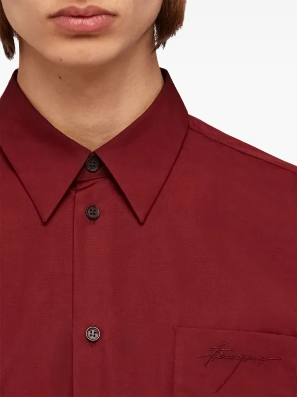 Ferragamo long-sleeve Shirt | Red | FARFETCH