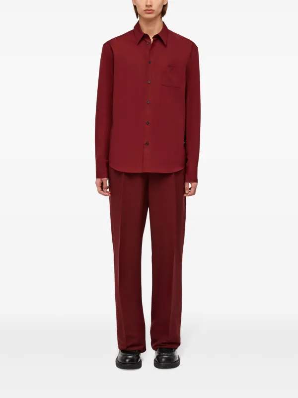 Ferragamo long-sleeve Shirt | Red | FARFETCH