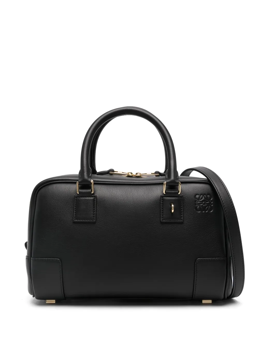 Loewe Amazona 23 Top-handle Bag In Black