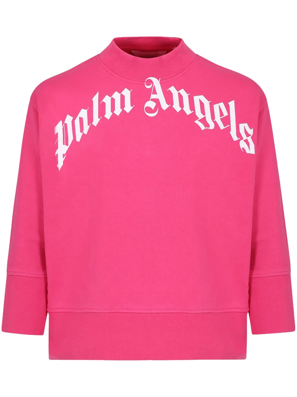 Palm Angels Kids Sweater met logoprint Roze