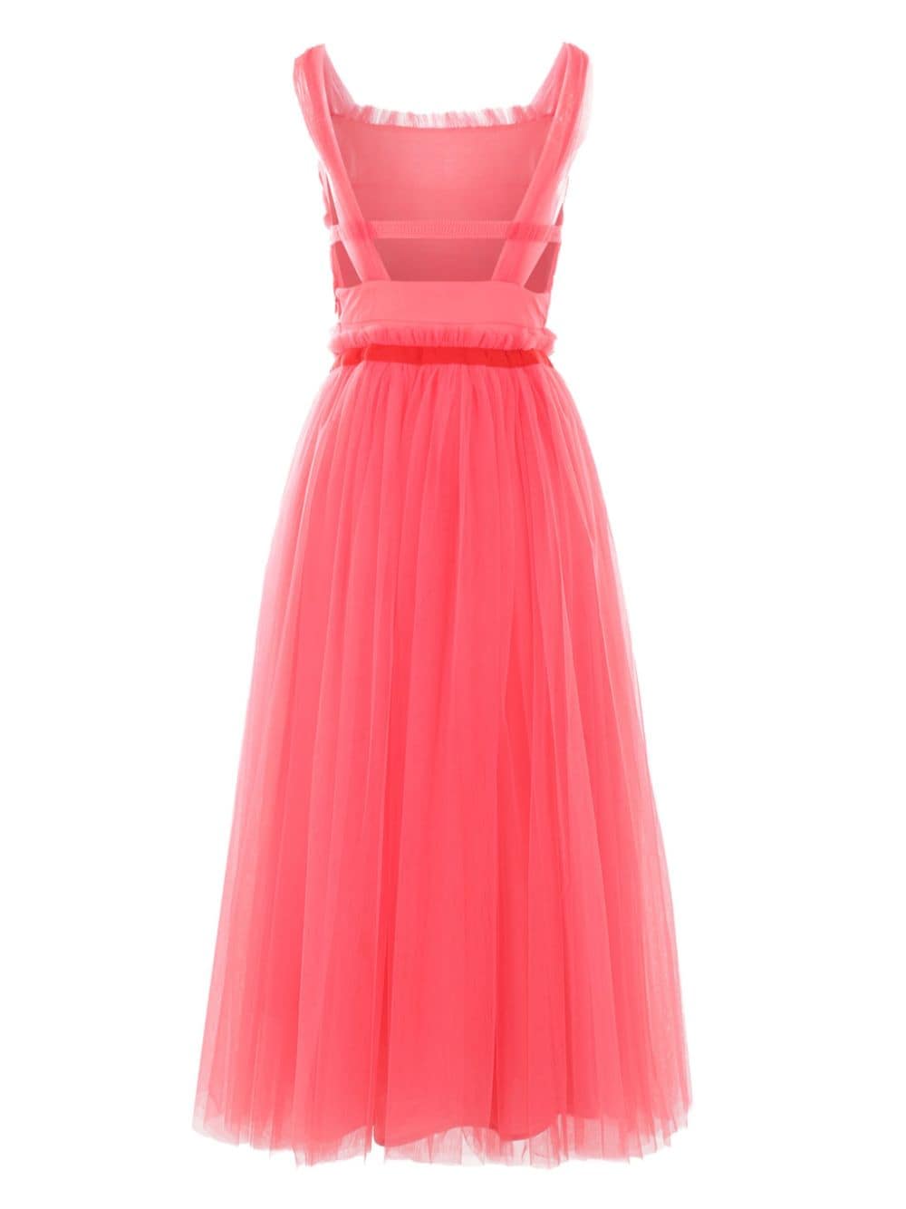 Molly Goddard Elodie midi dress - Roze