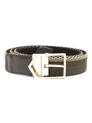 TOM FORD トム・フォード メッシュ レザーベルト | ブラウン | FARFETCH JP