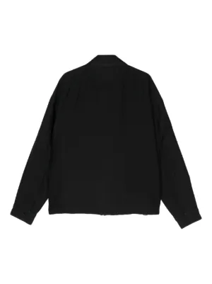 juun.jジュンジー韓国ミリタリースウェット　MA-1タイプ　韓国ハイブランド Juun.J Jersey Hood Detachable Nylon MA-1 Jumper (BLACK)の