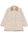 Thom Browne gardening coat - Neutrals