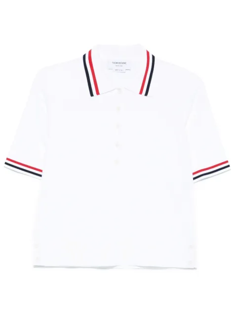 Thom Browne jersey polo shirt