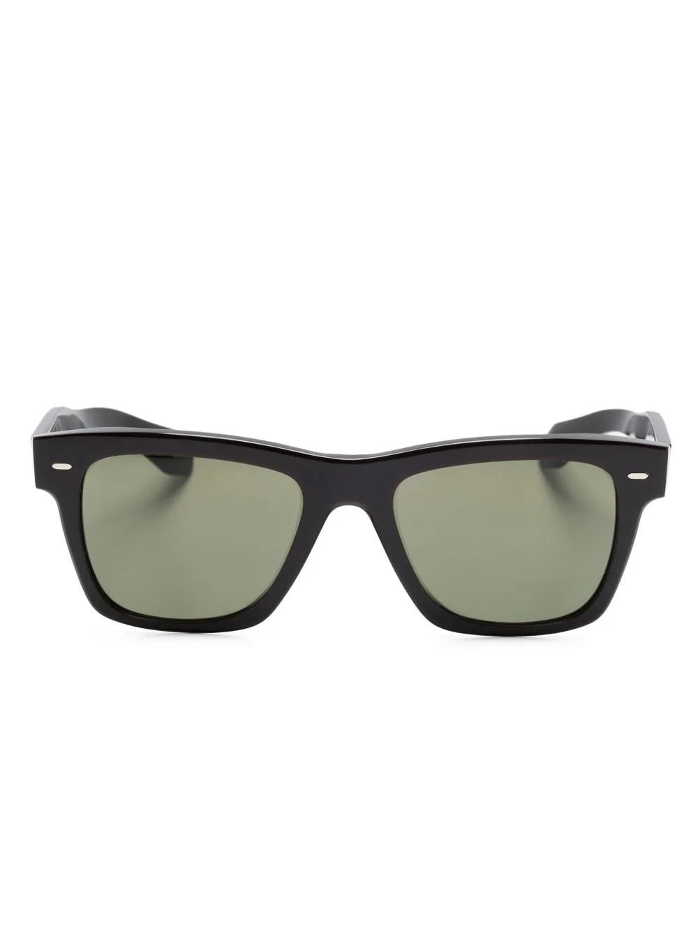 Oliver Peoples N. 04 Sun スクエアフレーム サングラス - ブラウン Oliver Peoples N. 04 Sun スクエアフレーム サングラス - ブラウン