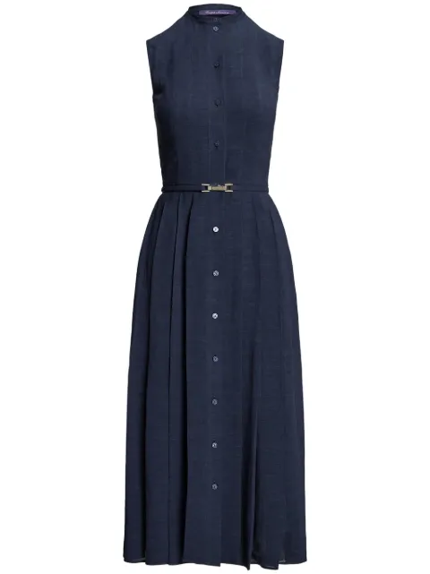 Ralph Lauren Collection belted sleeveless dress
