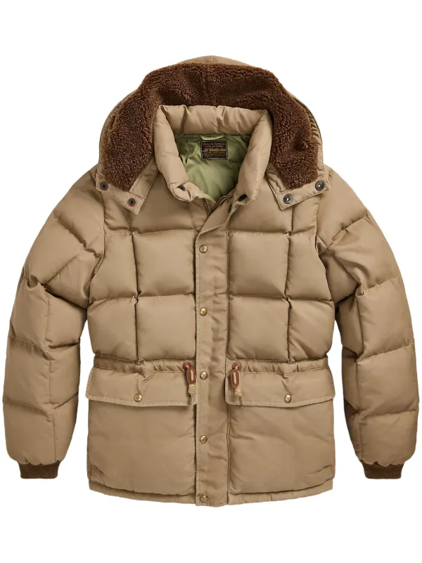 低価格 Ralph Lauren RRL Quilted Padded Jacket | Neutrals | FARFETCH ジャケット・アウター