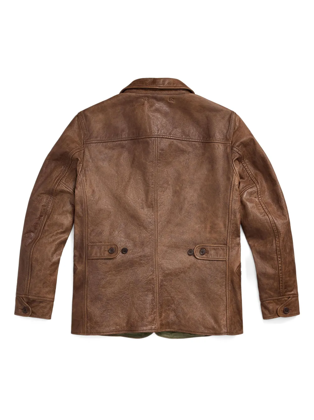 Ralph Lauren RRL Bradley レザージャケット | ブラウン | FARFETCH JP