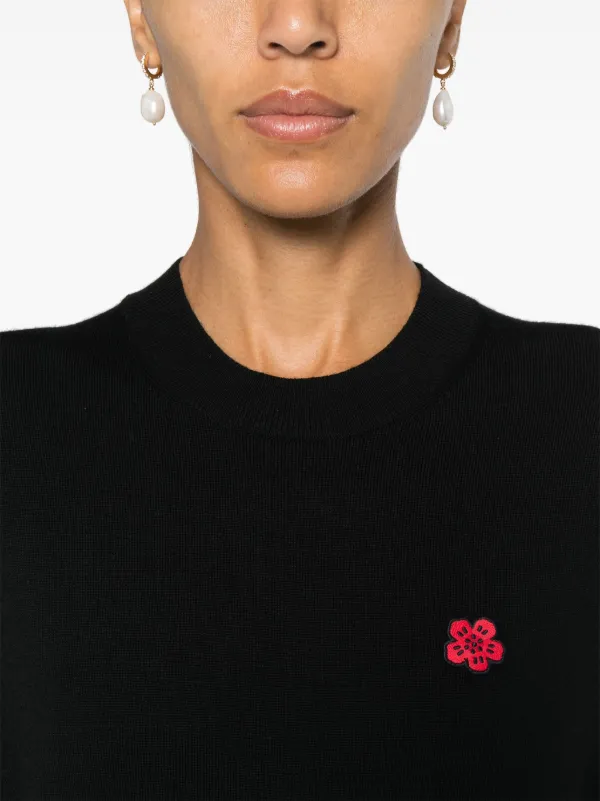 Kenzo Trui Met Print Zwart FARFETCH NL
