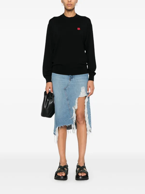 Kenzo Trui Met Print Zwart FARFETCH NL
