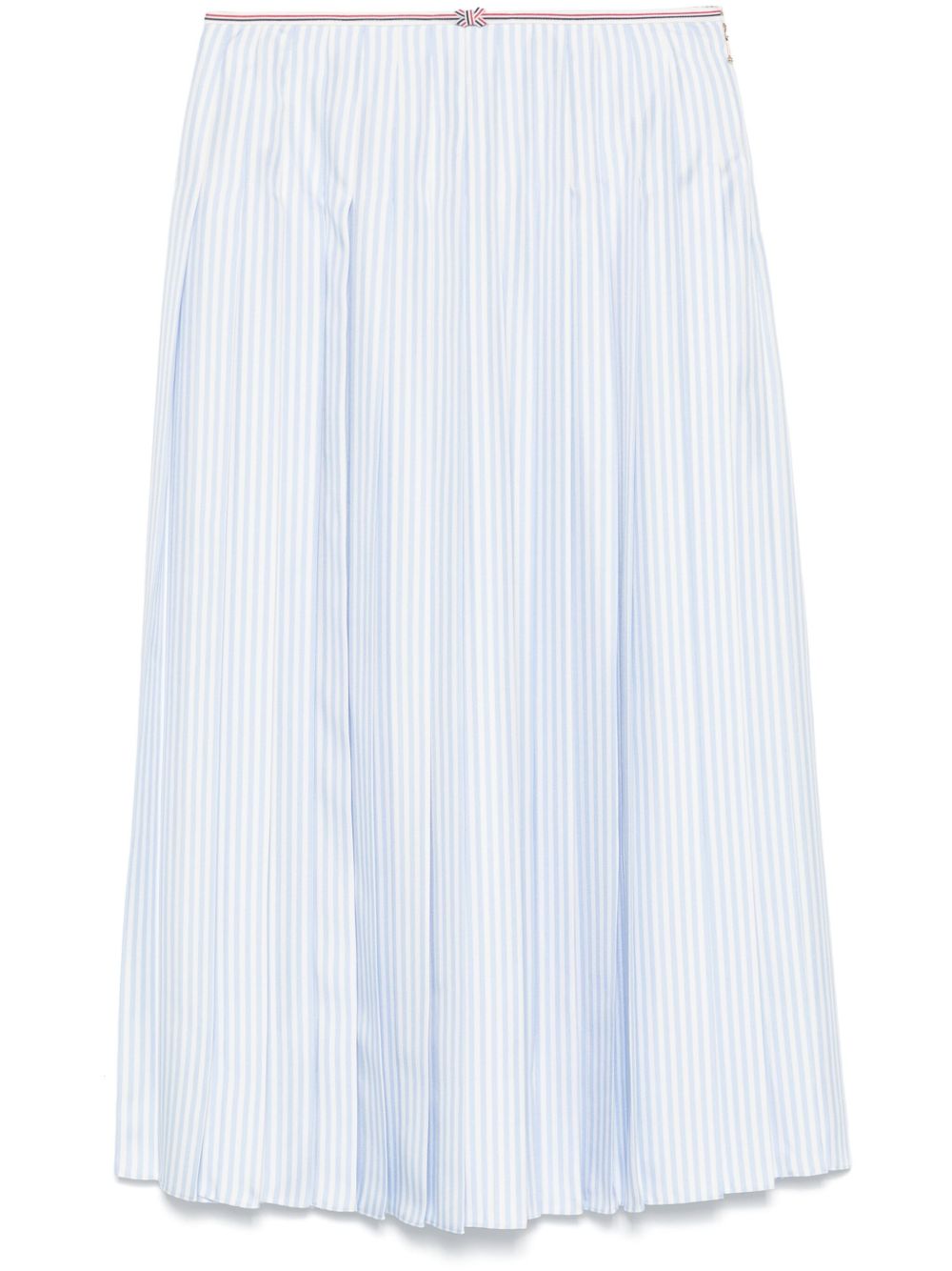 Thom Browne Gestreepte midi-rok Blauw