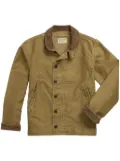 Ralph Lauren RRL corduroy-collar cotton jacket - Green