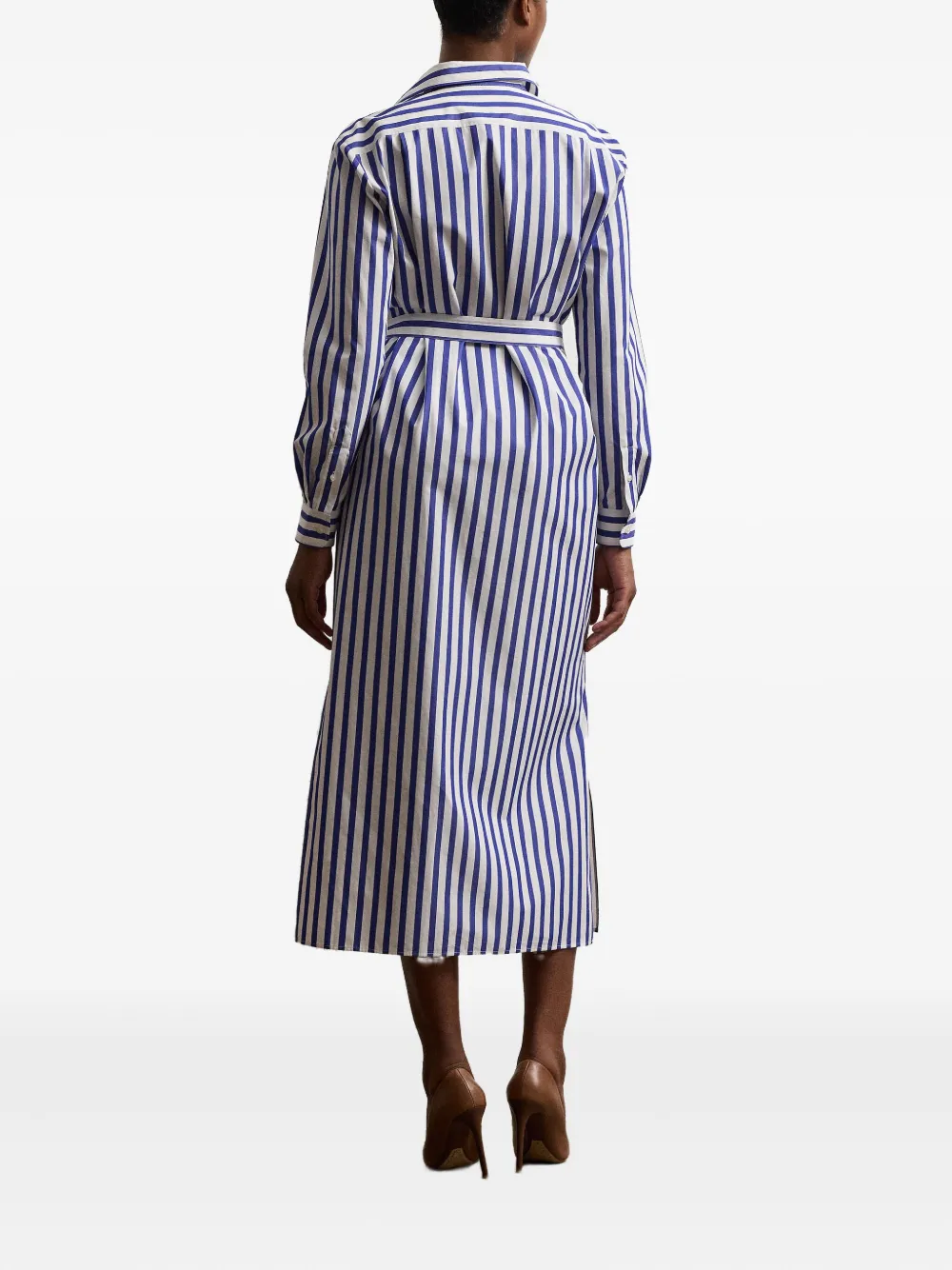 Ralph Lauren Collection Vicki blousejurk Blauw