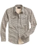 Ralph Lauren RRL ALLEN WESTRN-LONG SLEEVE-SPORT SHIRT - Neutrals