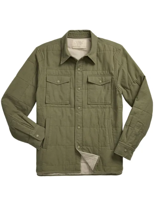 Robe-chemise à design matelassé - Ralph Lauren RRL - Modalova