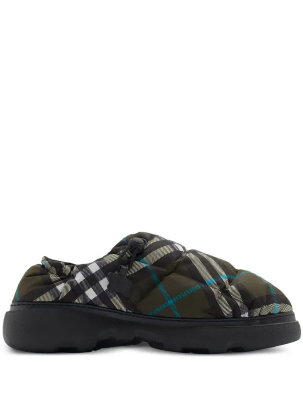 【BURBERRY】 Check Pillow Mule 24184687_54235278_600.jpg