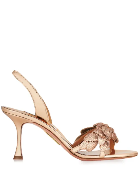 Aquazzura 75mm Galactic sandals 