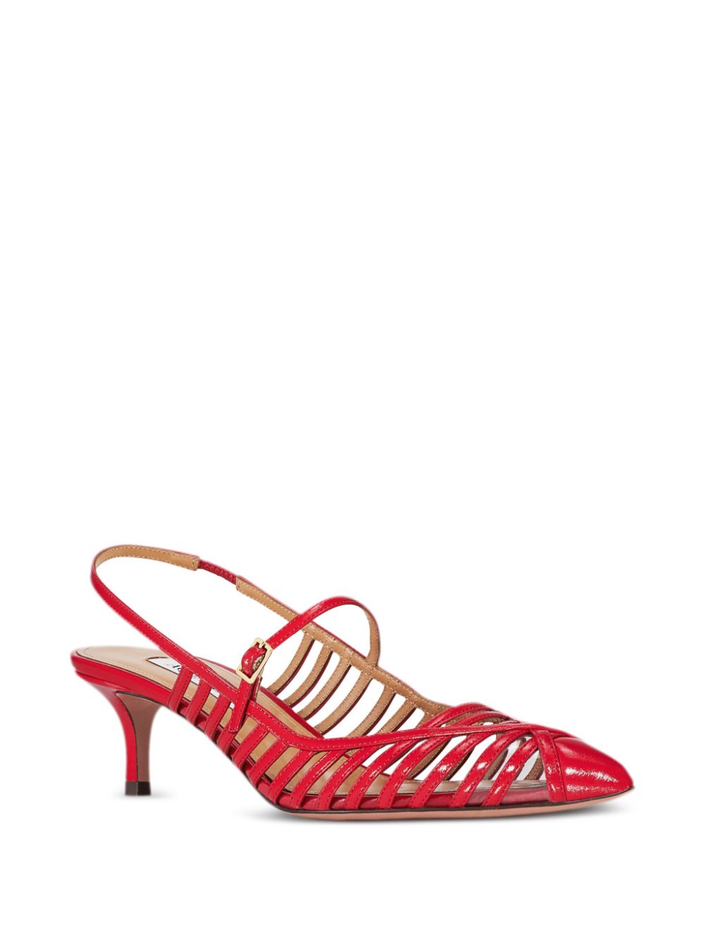 Aquazzura 50mm Moonlight Dancer pumps - Rood