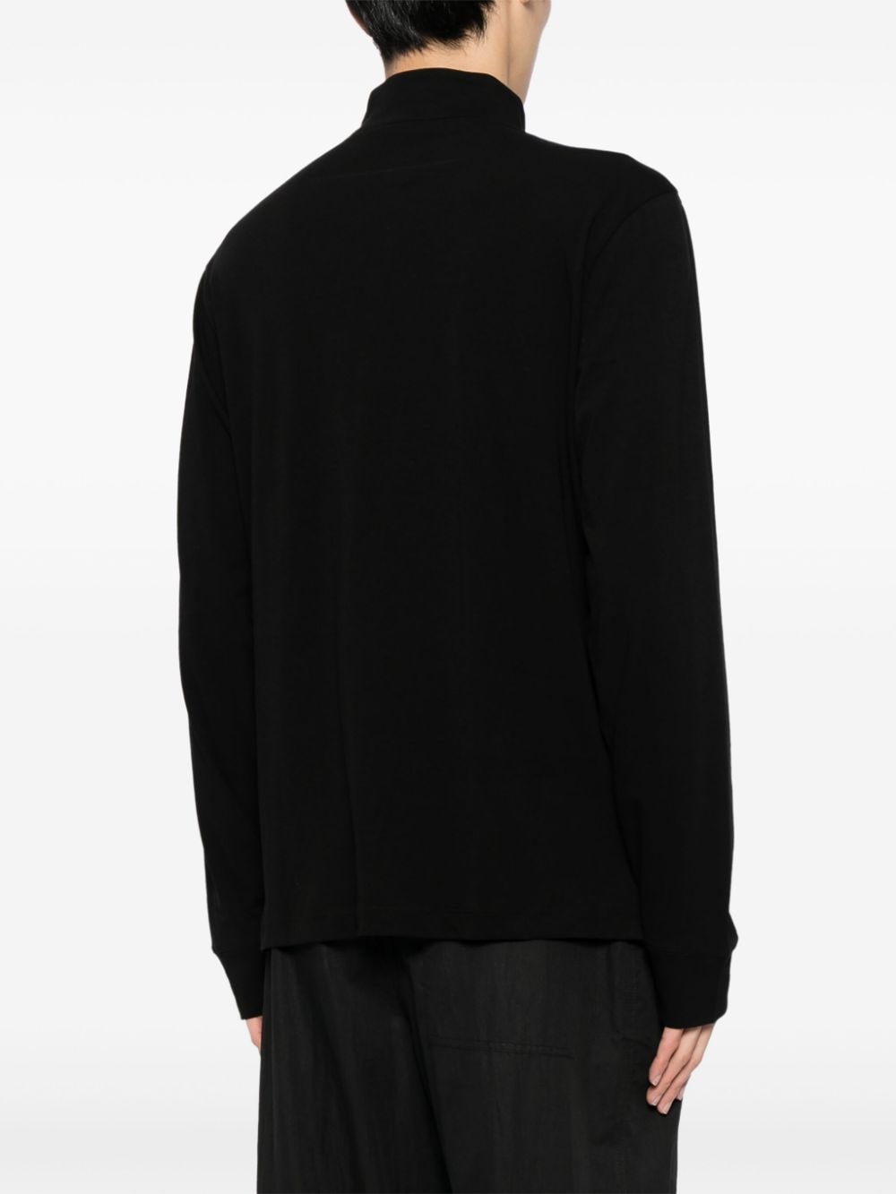 Shop James Perse Clean Finish Jersey In Black