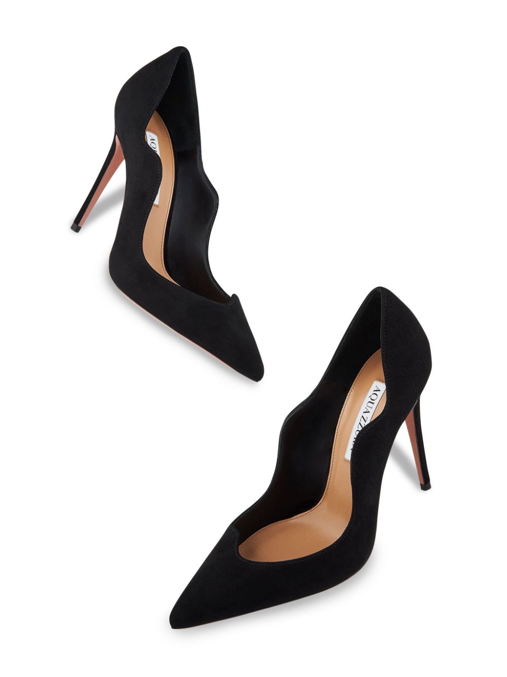 Aquazzura 101mm Artiste pumps Zwart