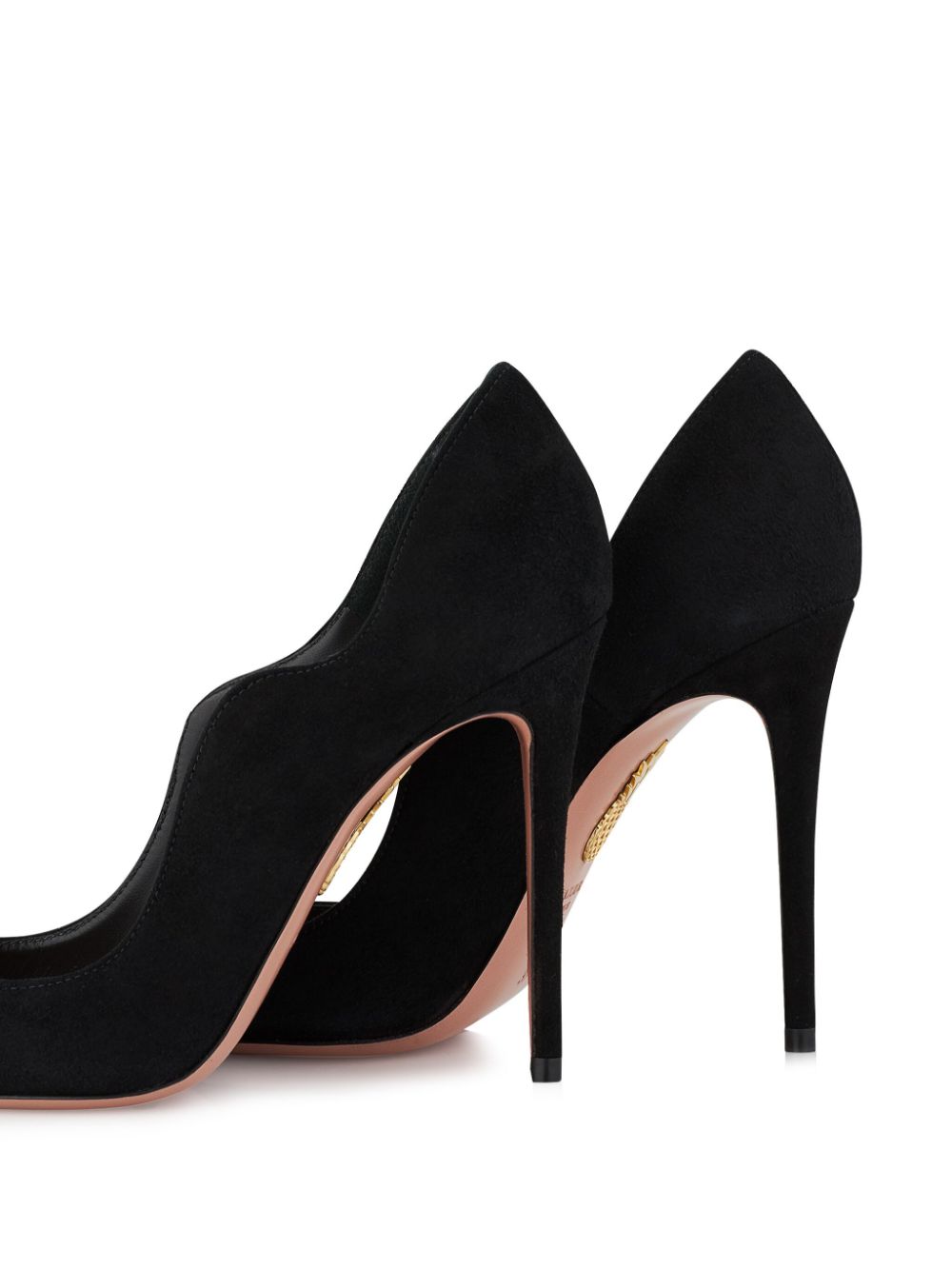 Aquazzura 101mm Artiste pumps Zwart