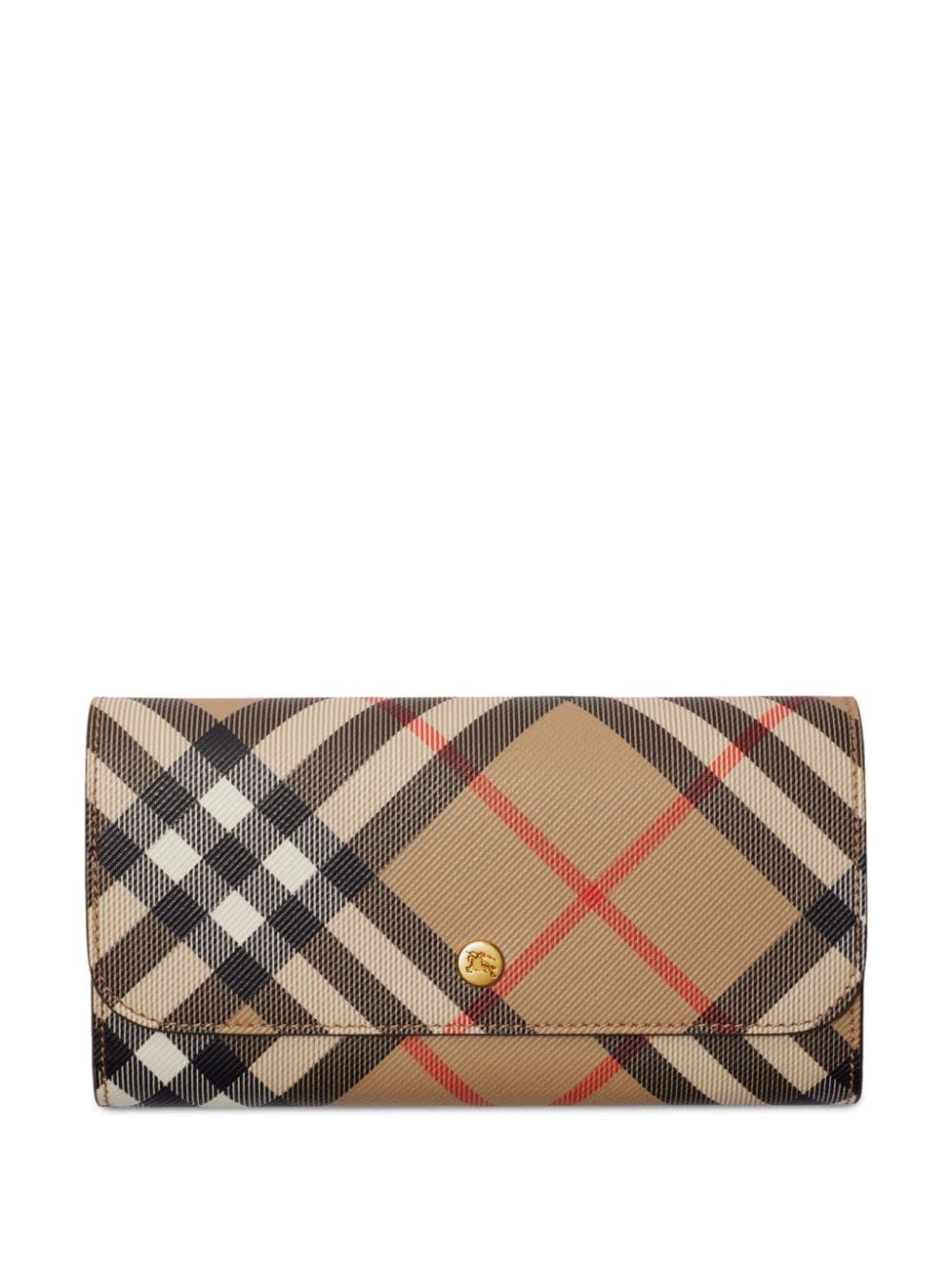 Burberry check wallet