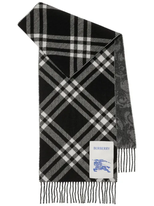 Écharpe en cachemire à fleurs - Burberry - Modalova