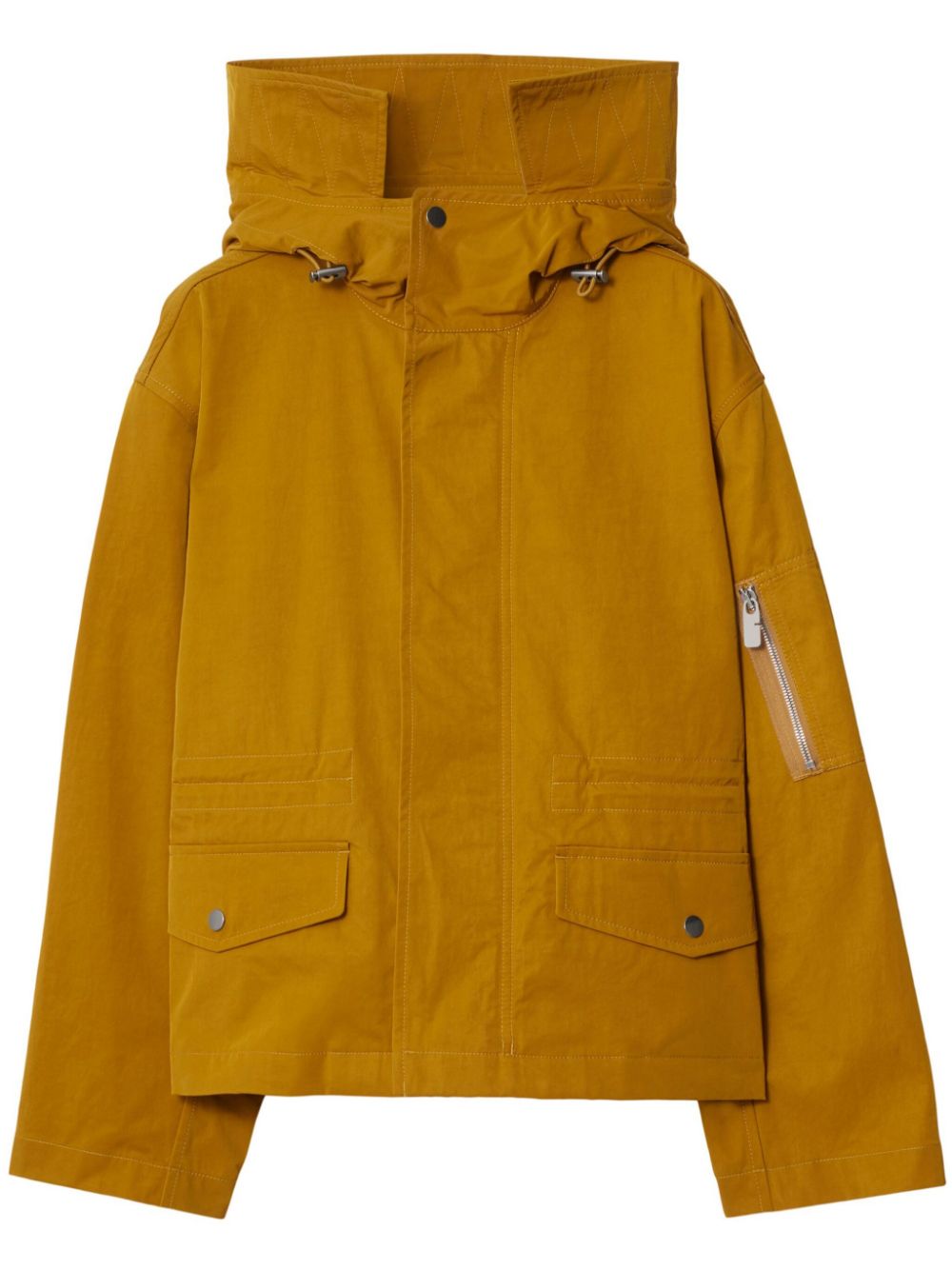 hooded oversized jacket