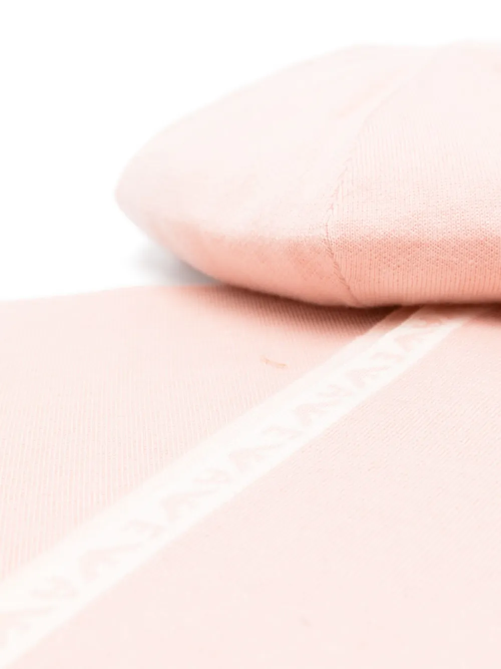 Emporio Armani Kids Twee knits met logo-jacquard - Roze