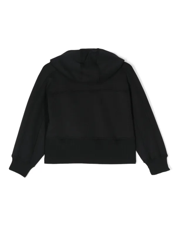 Emporio Armani Kids ジップアップ パーカー | ブラック | FARFETCH JP